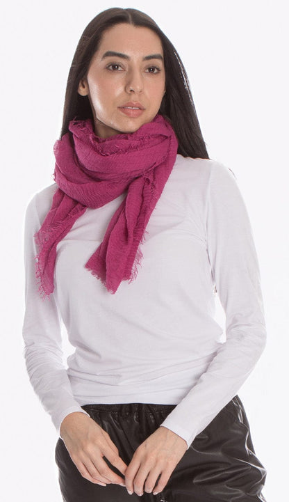 ruby zaar boho shawl scarf purple berry