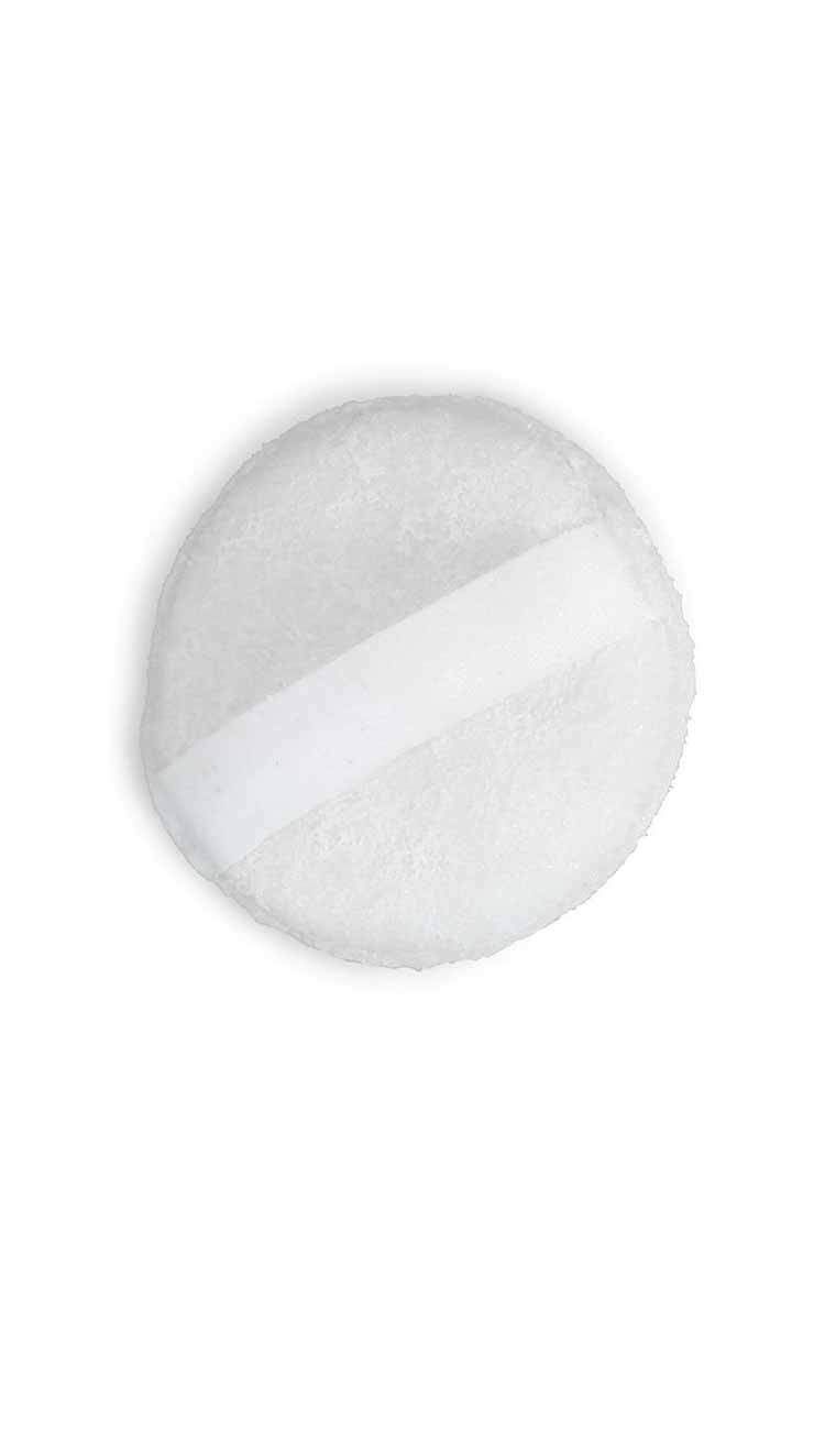 travel buffer pad spongology - coconut