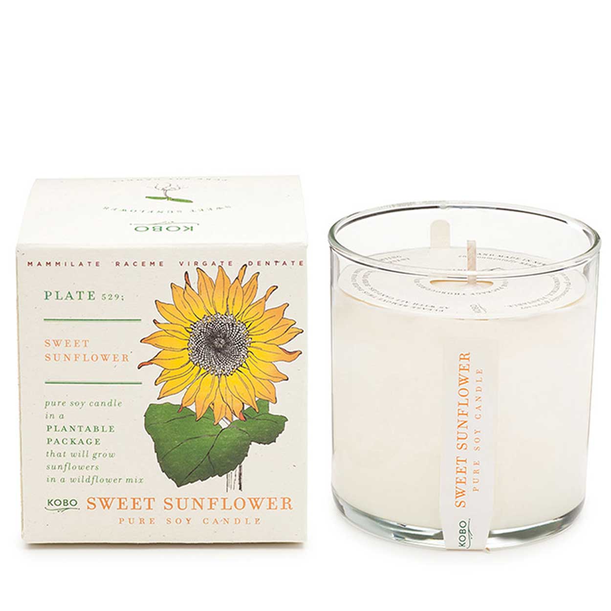 kobo sunflower candle - paula and chlo