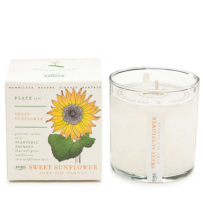 kobo sunflower candle - paula and chlo
