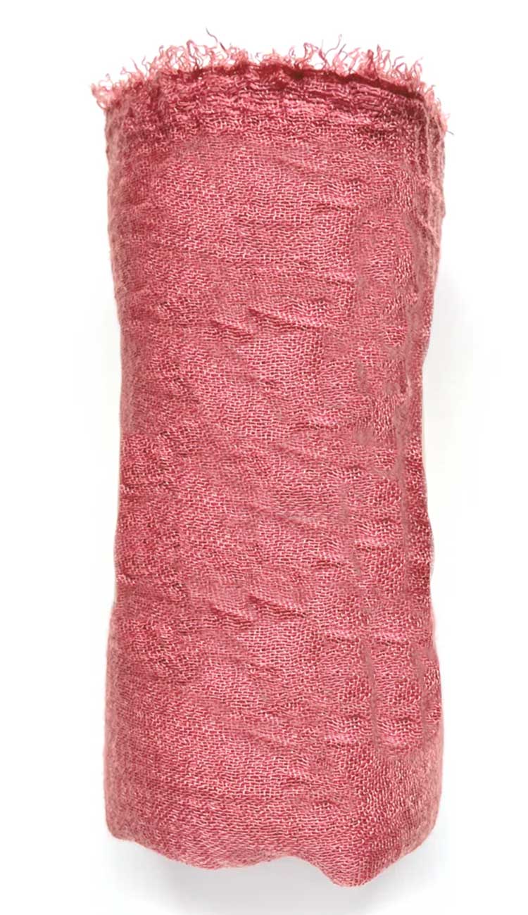 boho scarf in terracptta